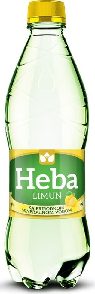 HEBA gazirana voda limun 500ml-slika