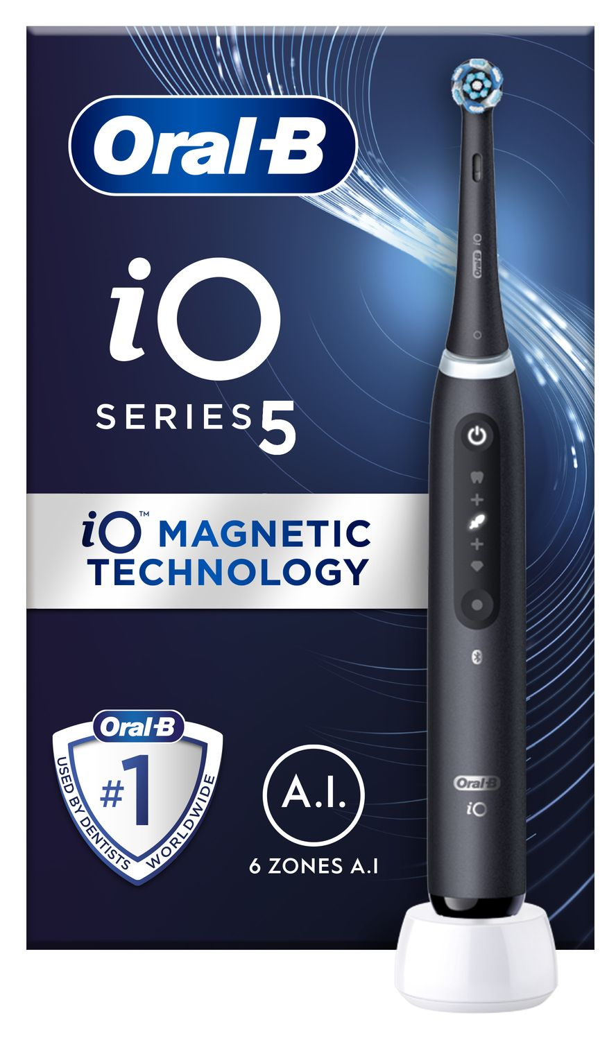 ORAL-B električna četkica za zube iO series 5 black 1kom-slika