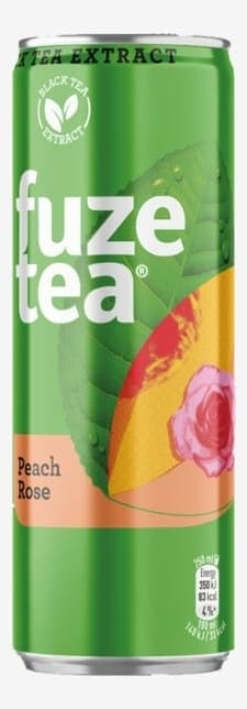 Ledeni čaj FUZE TEA breskva ruža 250ml-slika