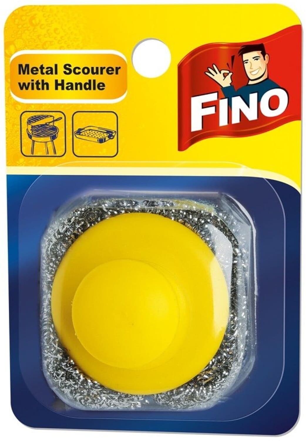 FINO metalna žica sa drškom 1kom-slika
