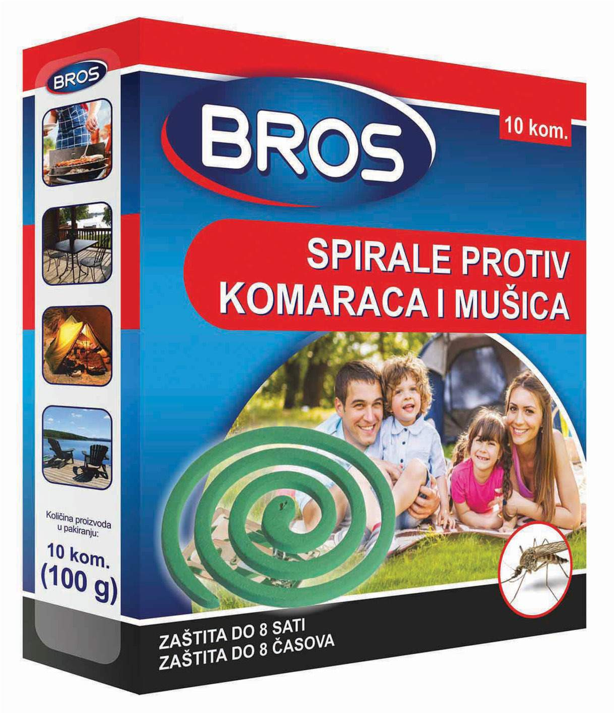 BROS spirale protiv komaraca 10kom-slika