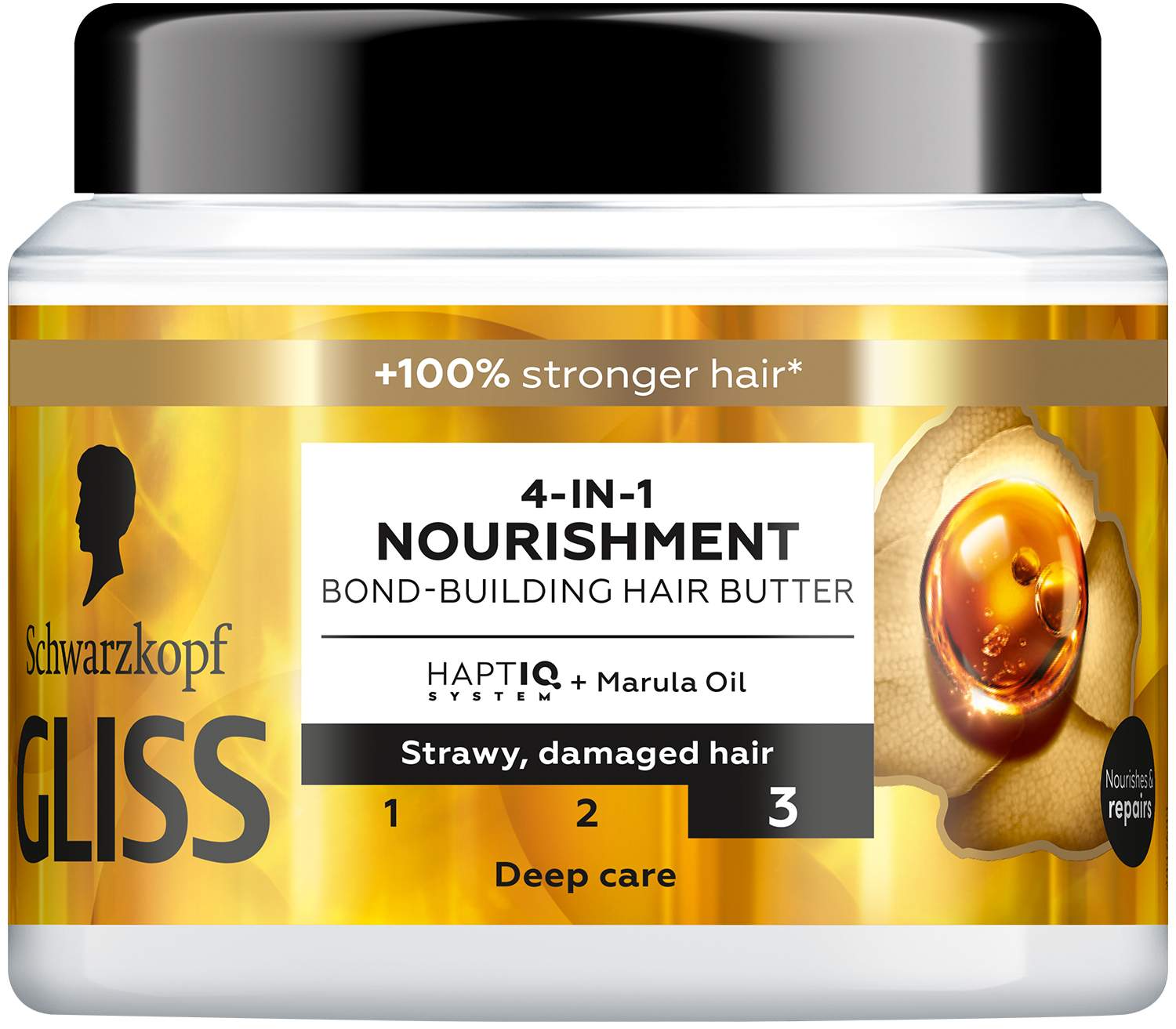 Maska za kosu GLISS 0400 4U1 Nourish-slika