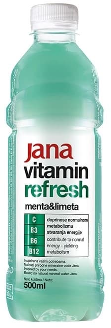 JANA vitamin refresh 500ml-slika