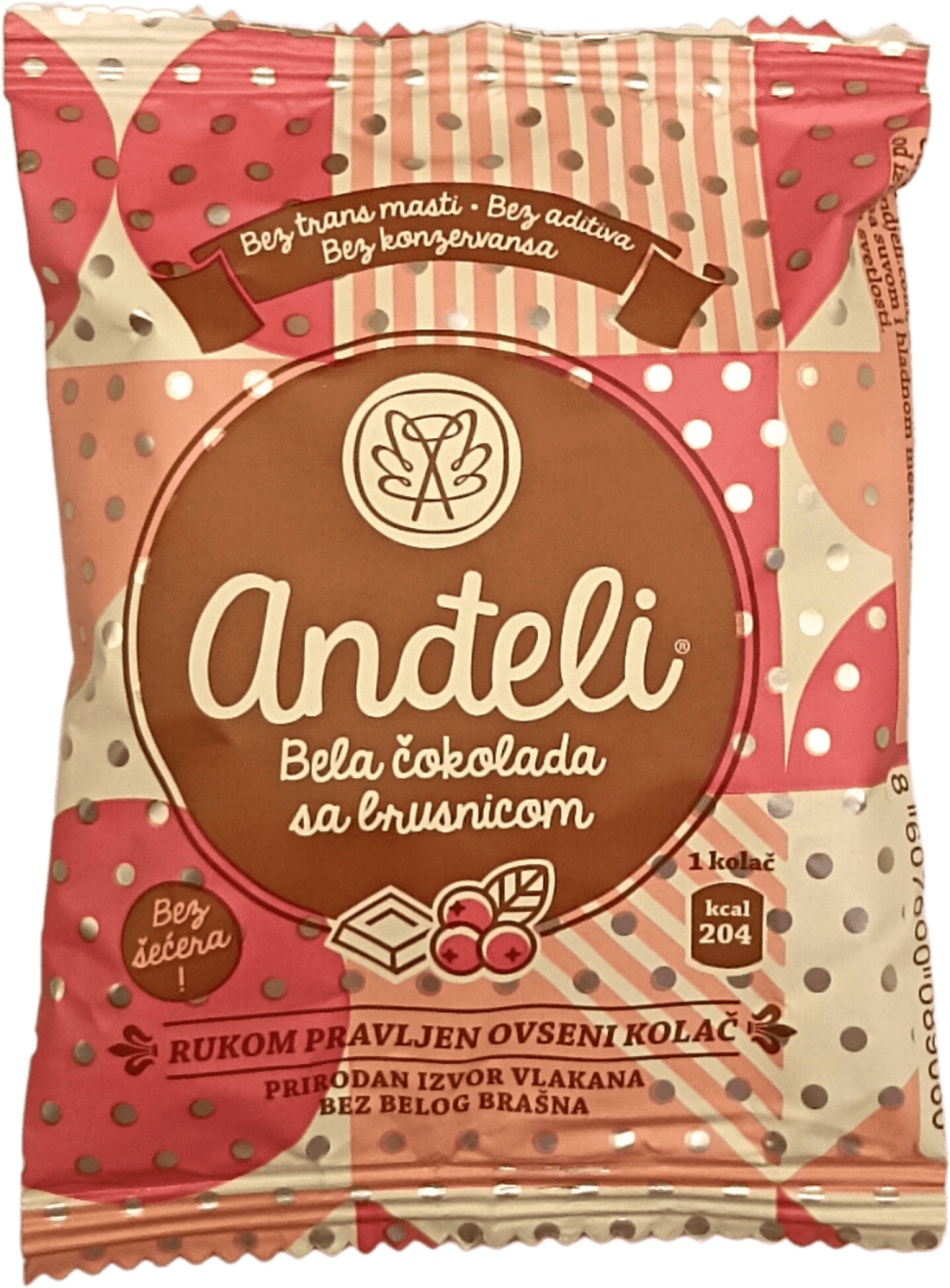Kolac ovs./bela cokol. i brusn. Andjeli-slika