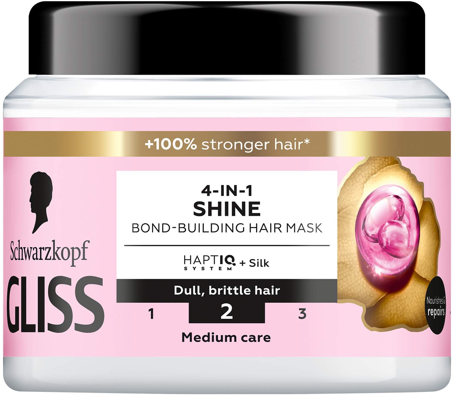 GLISS MASKA ZA KOSU 400ML SHINE-slika
