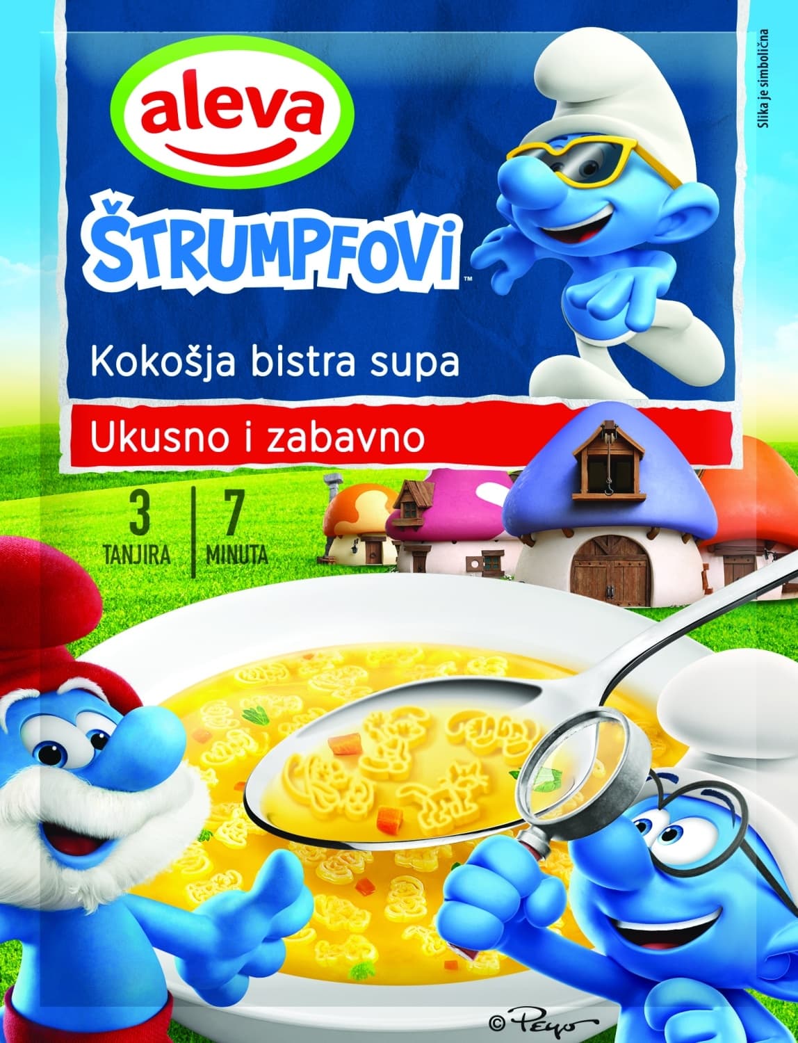 Supa STRUMPFOVI 0050 Aleva 10-slika