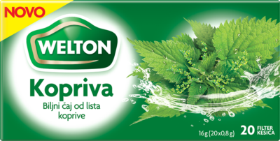 WELTON čaj kopriva 16g -slika