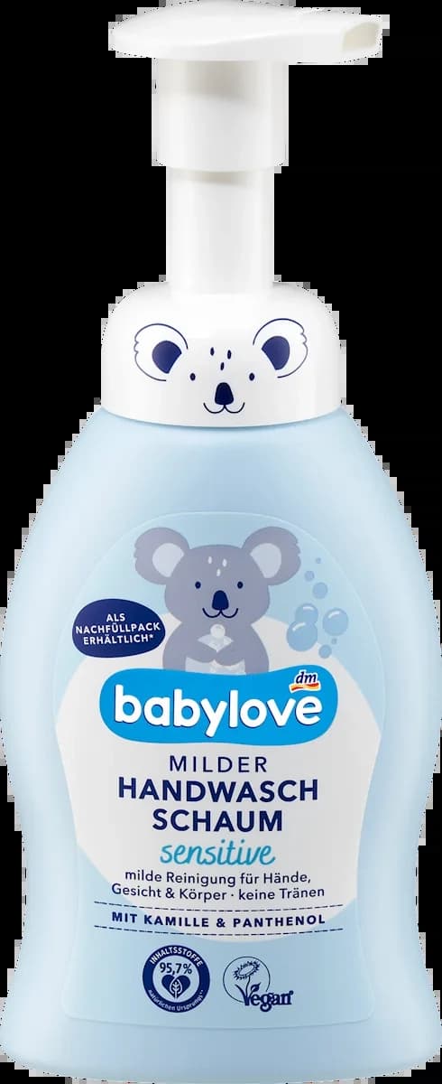 Pena za pranje ruku BABYLOVE Sensitive 250ml-slika