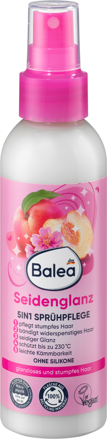 Sprej BALEA 5in1 za svilenkasti sjaj kose 150ml-slika