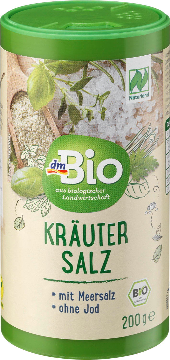 Morska so DM BIO Naturland sa začinskim biljem 200g-slika