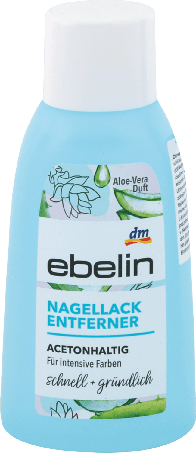 EBELIN skidač laka za nokte sa acetonom aloe vera 125ml-slika