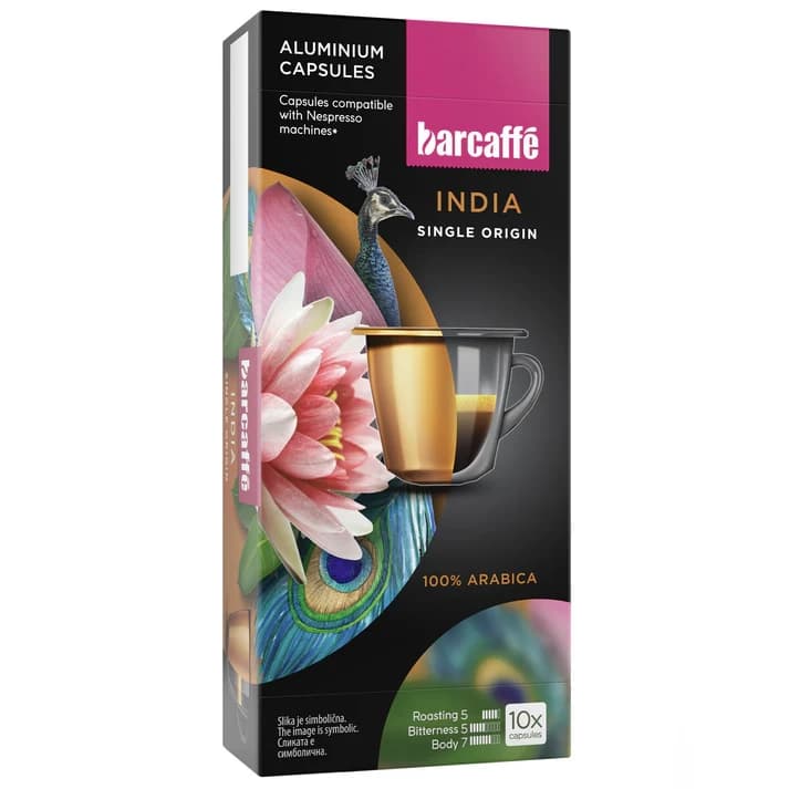 Kapsule BARCAFFE So India 55g-slika