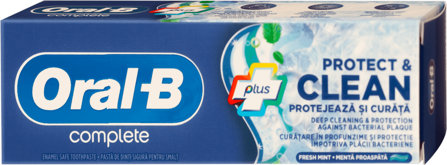 Pasta complete Protect&Clean Oral B 75ml-slika