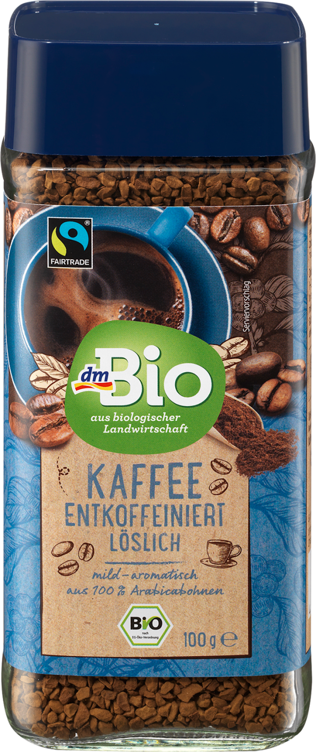 Instant kafa DM BIO bez kofeina 100g-slika