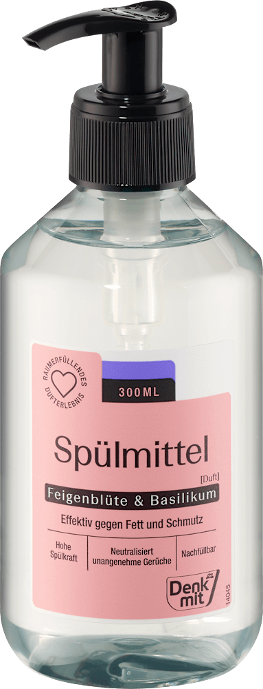 Deterdžent za posuđe DENKMIT smokva i bosiljak 300ml-slika