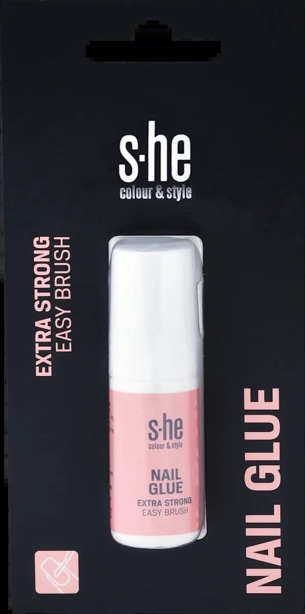 S-HE COLOUR&STYLE Extra strong easy brush lepak za nokte-slika