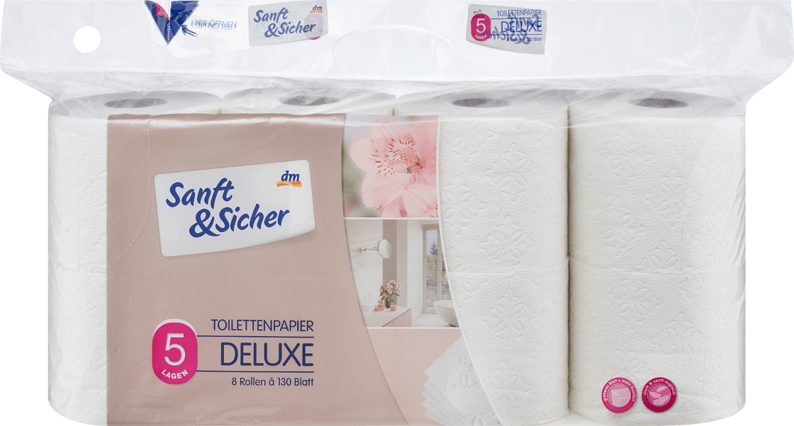 Toalet papir SANFT&SICHER deluxe 5slojeva 8kom-slika
