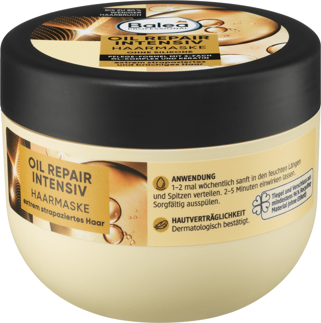 BALEA Professional oil repair intensiv maska za suvu kosu 300ml-slika