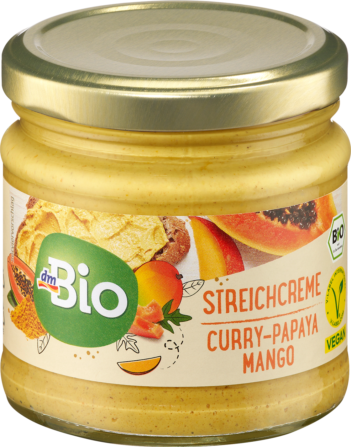 Mešani namaz DM BIO papaja, mango i kari 180g-slika