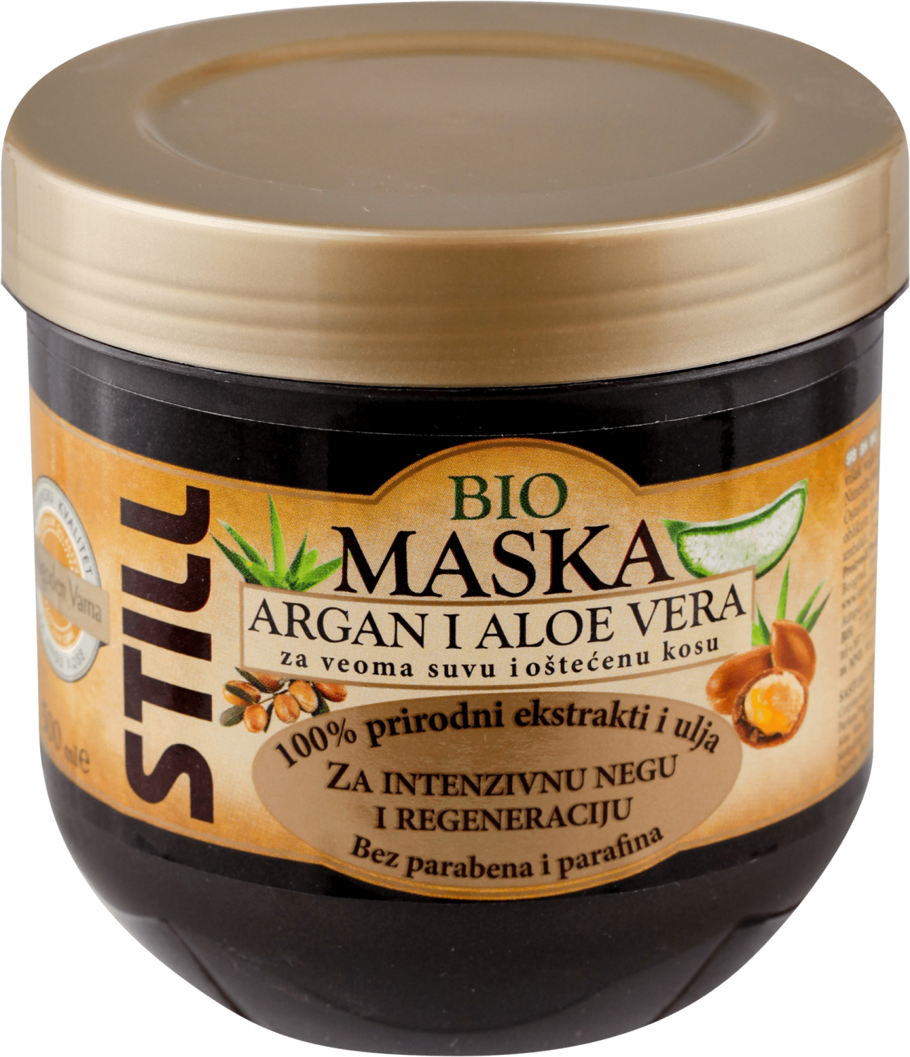 STILL BIO MASKA ARGAN I ALOE VERA 500ML-slika