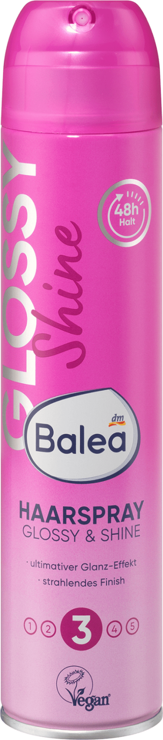 Sprej za sjaj i učvršćivanje kose BALEA Glossy & shine 3 300ml-slika