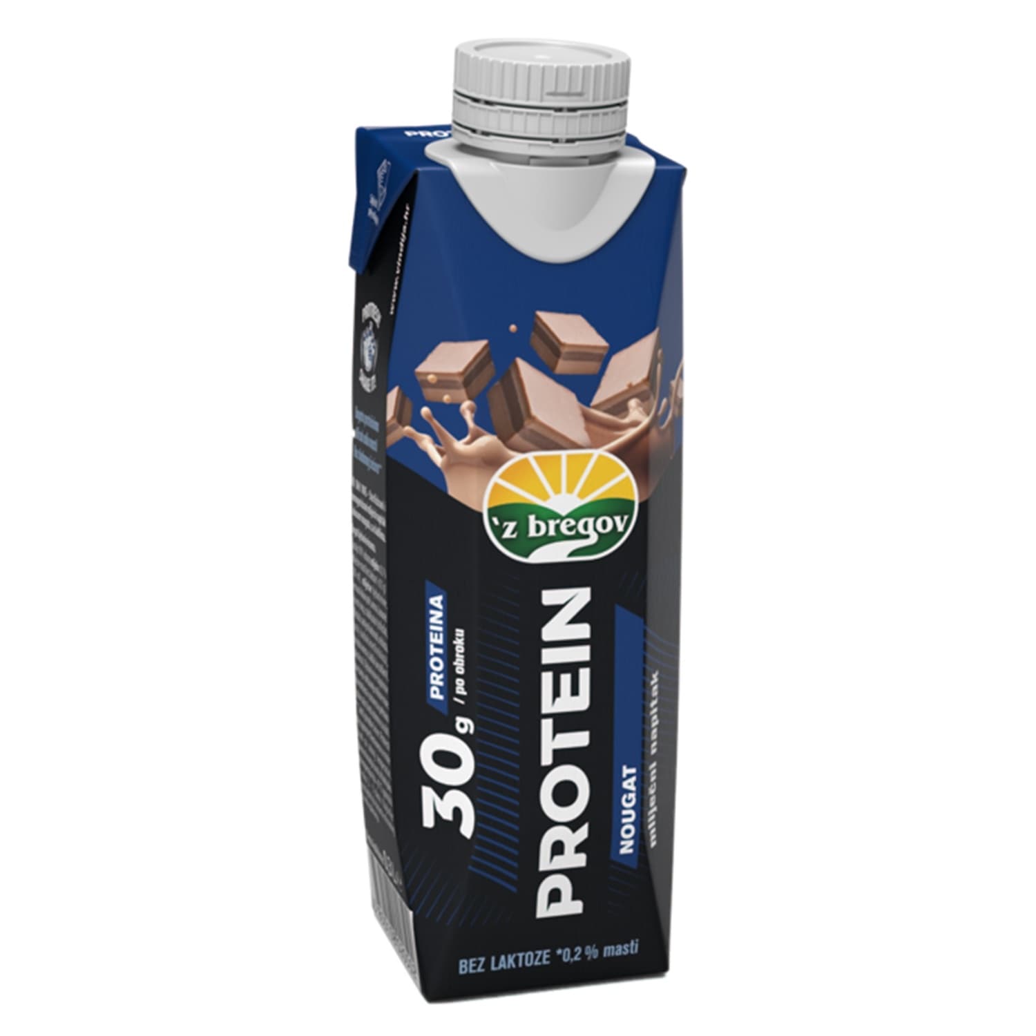 Proteinski napitak Z BREGOV nougat 300ml-slika