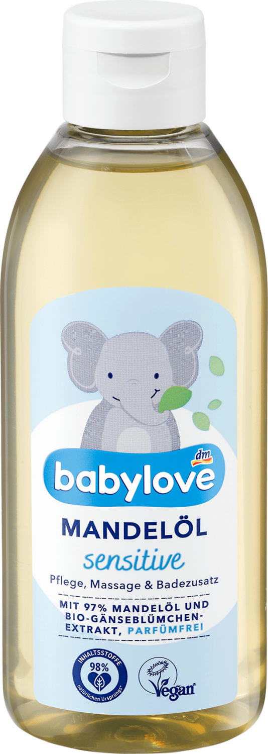 Bademovo ulje BABYLOVE Sensitive 250ml-slika