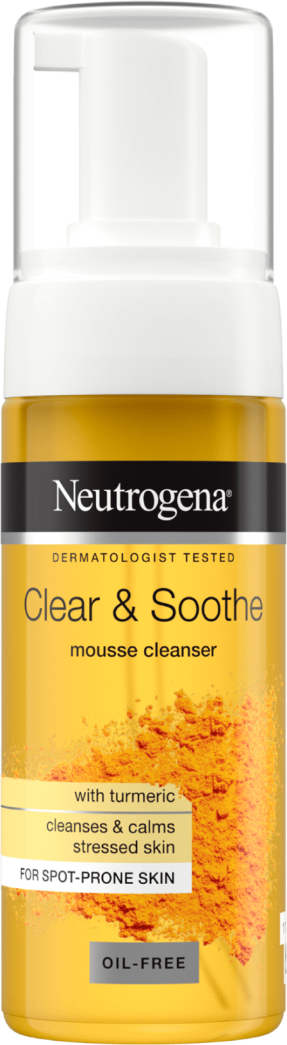 NEUTROGENA Soothing clear pena za čišćenje lica 150ml-slika