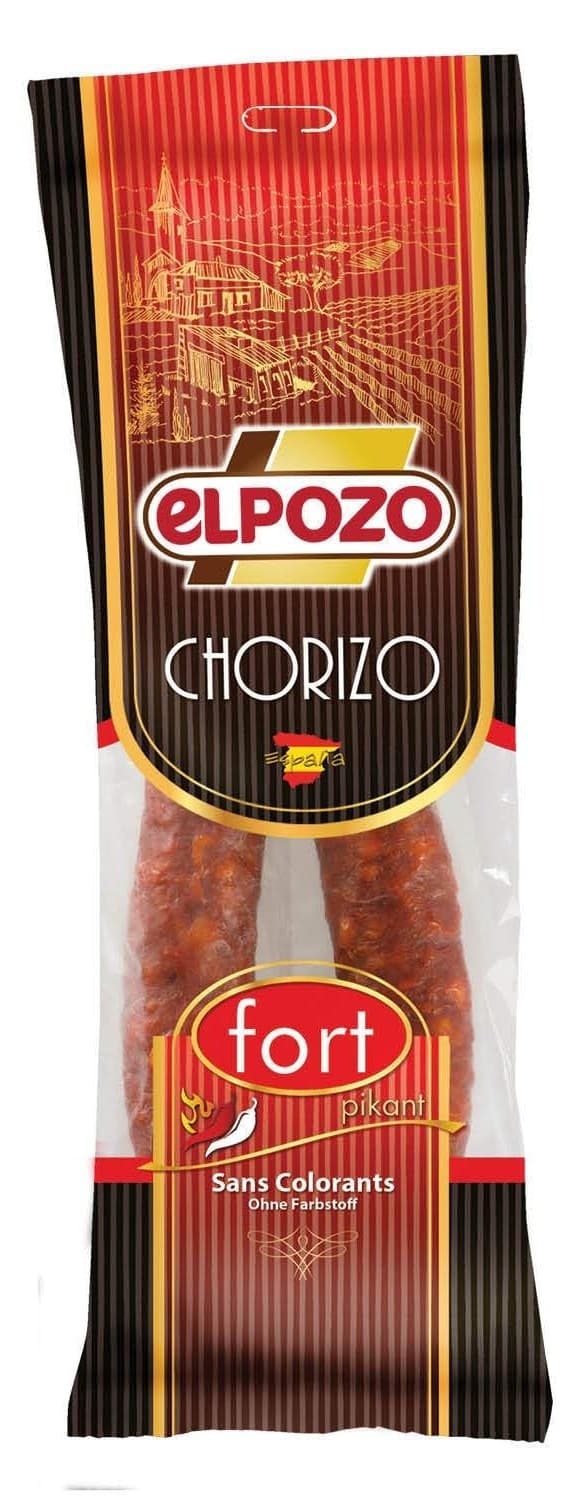 SALAMA CHORIZO PICCANTE 200G ELPOZO-slika