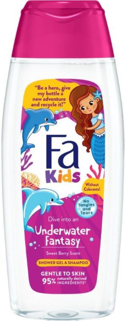 Gel za tusiranje Mermaid FA kids 400ml-slika