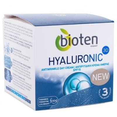 BIOTEN Hyaluronic SPF15 krema 50ml-slika