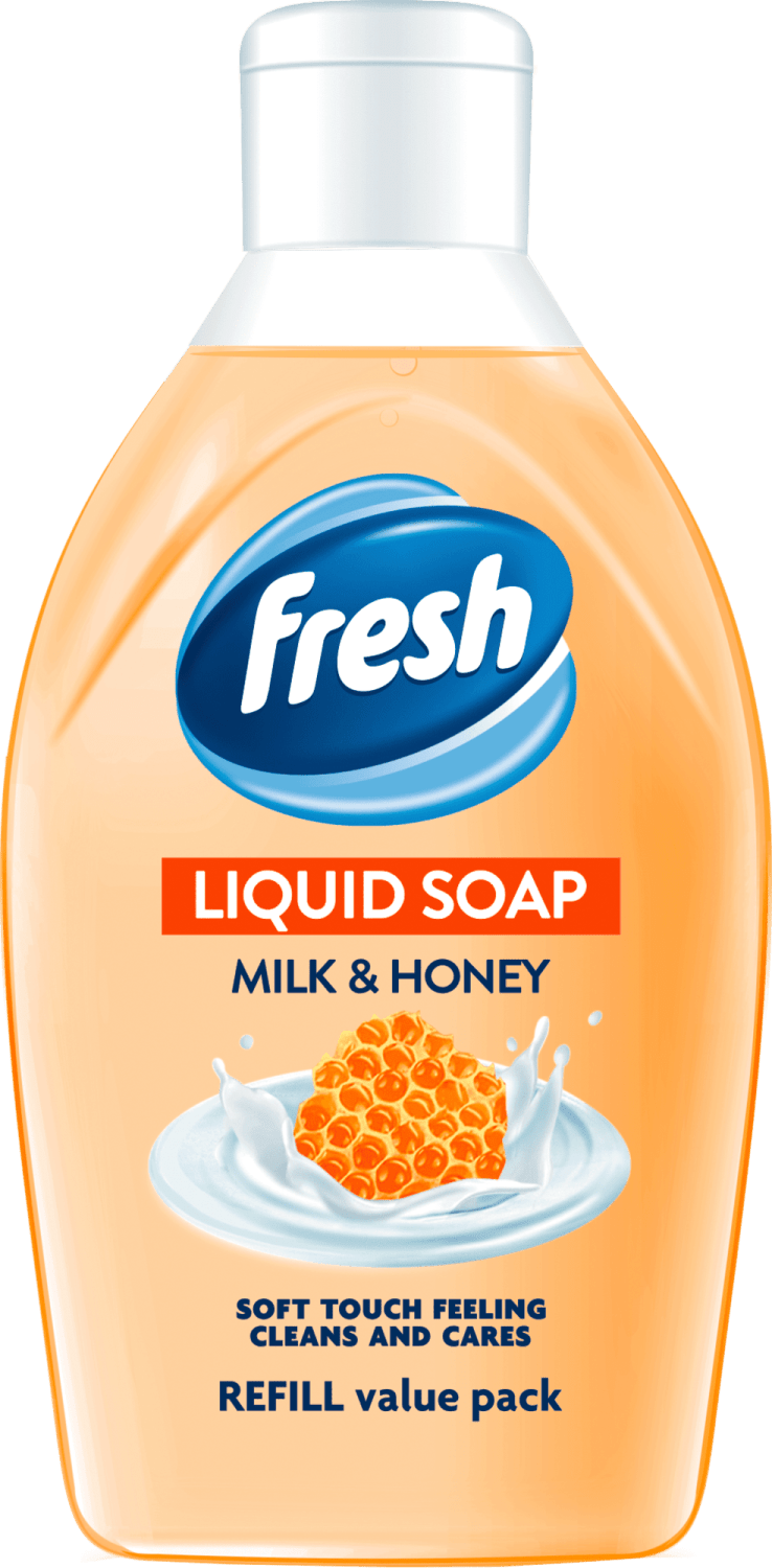 FRESH Family care milk & honey tečni sapun 1l-slika