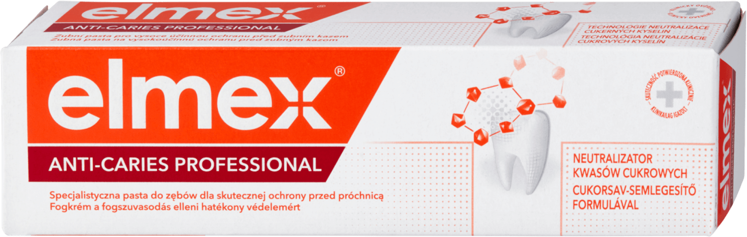 Pasta za zube ELMEX caries protection professional 75ml-slika