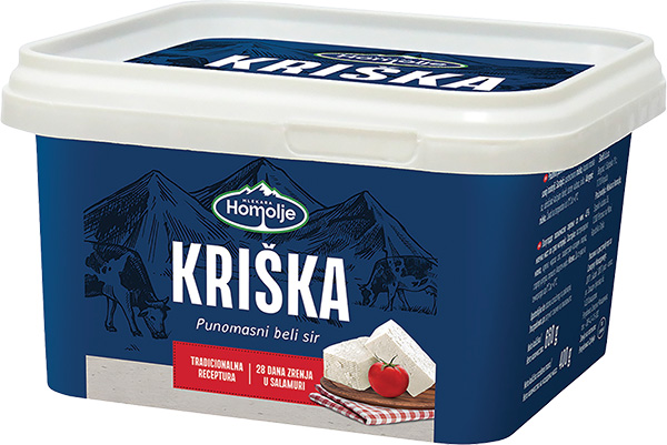 Sir beli kriška MLEKARA HOMOLJE 400g-slika