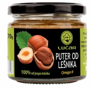 Puter od lesnika Lucar 170g-slika