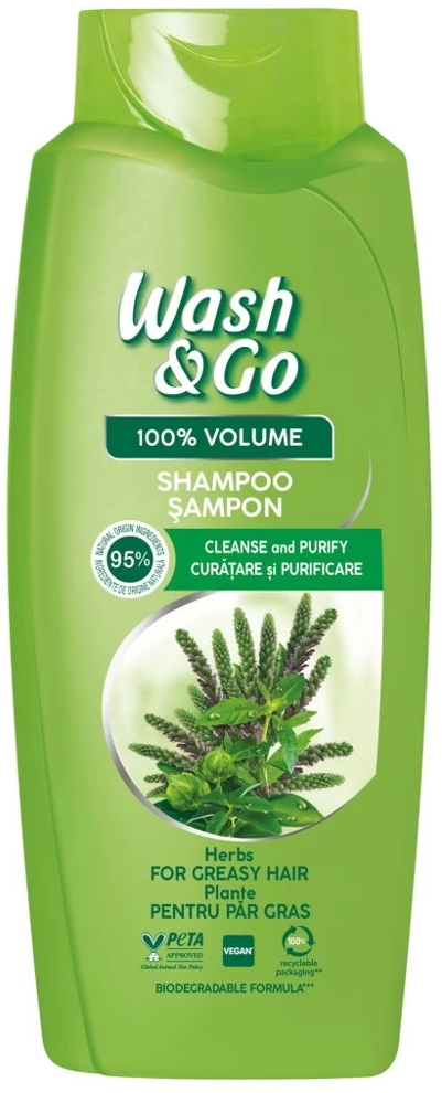 Šampon Wash&Go herbal 675ml-slika