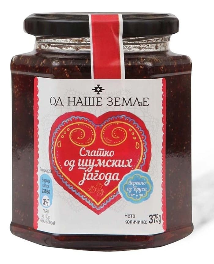 Slatko sumska jagoda ONZ 375g-slika