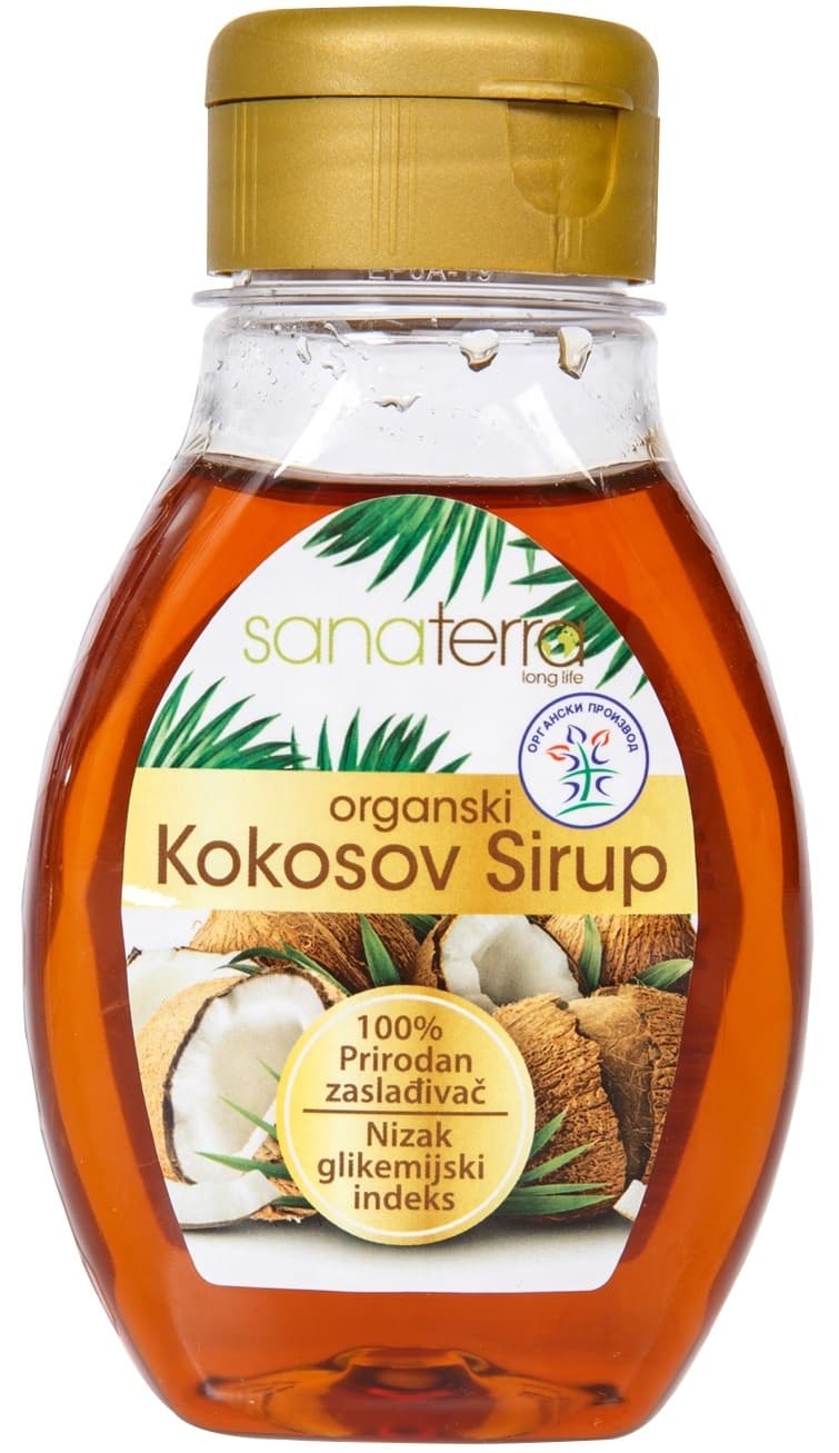 SIRUP KOKOSOV ORGANSKI 250GR SANATERRA-slika