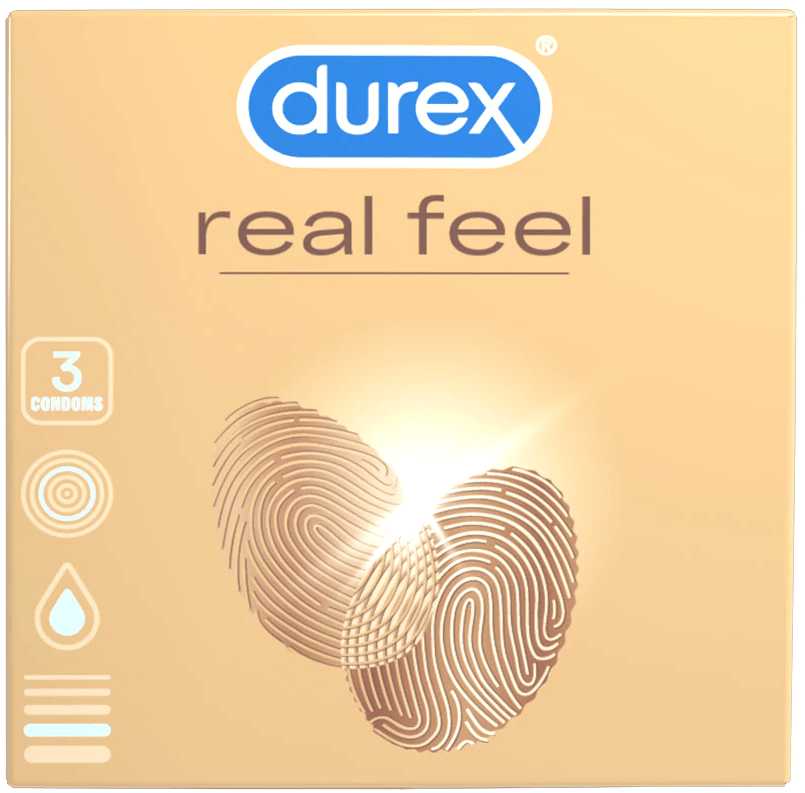 DUREX kondomi Real feel new 3kom-slika