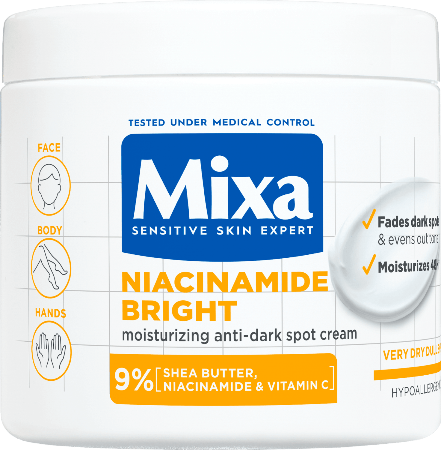 KREMA MIXA NIACINAMIDE 400ML-slika