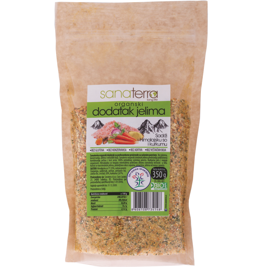 DODATAK JELIMA ORG 350G SANATERRA-slika