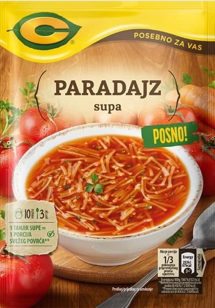Supa C paradajz sa testeninom 62g-slika