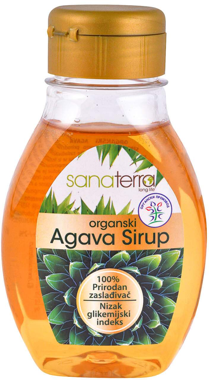 SANATERRA organski sirup od agave 250g-slika