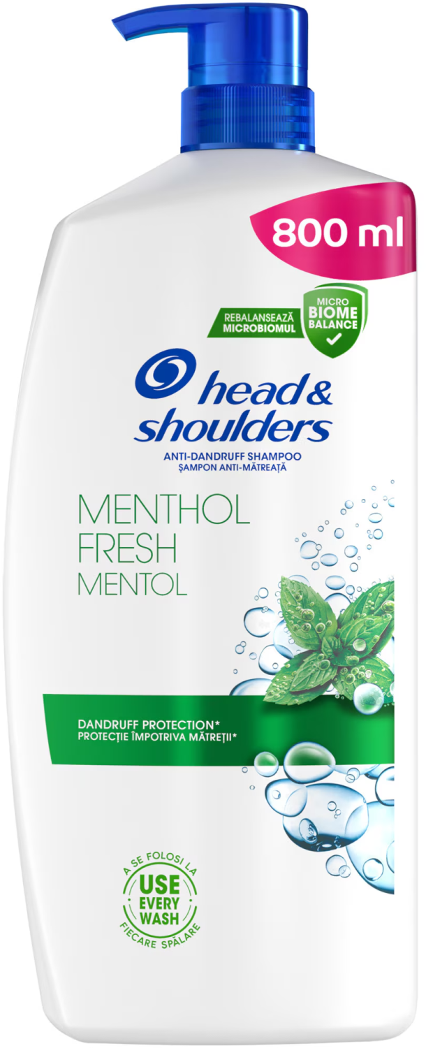 Sampon Menthol H&S 800ml-slika
