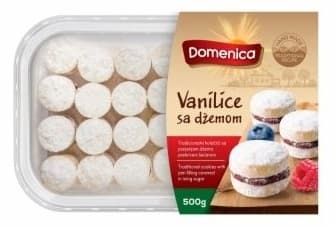 DOMENICA vanilice sa džemom 500g-slika