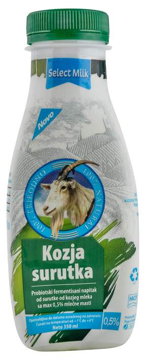 SURUTKA KOZJA 350ML SELECT MILK-slika