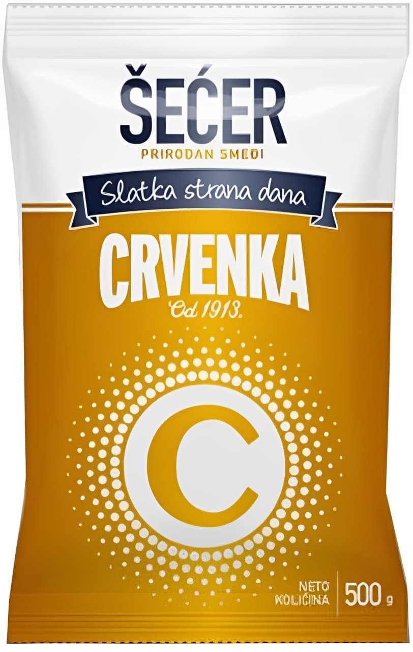 Secer kristal smedji Crvenka 500g-slika