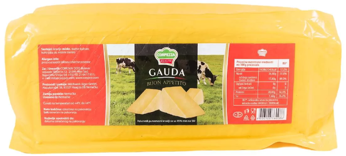 CORPEZZA gauda 1kg-slika