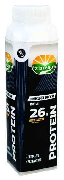 Jogurt skyr Z'BREGOV protein breskva marakuja 330g-slika