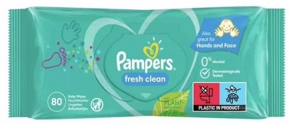 Vlazne maramice Fresh 80kom Pampers-slika